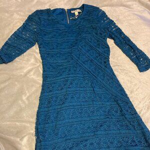 Accidentally In Love ~ Blue Lace Dress ~ Size 5